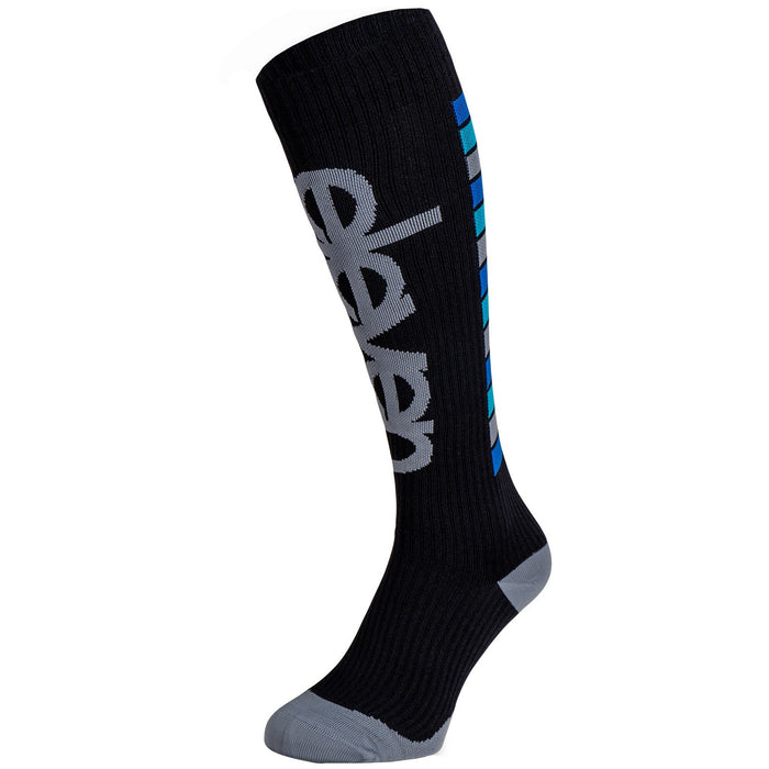 ELEVEN SPORTSWEAR STRIPE Long compression socks - grey