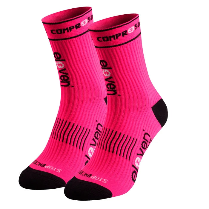ELEVEN SPORTSWEAR SUURI compression socks - pink