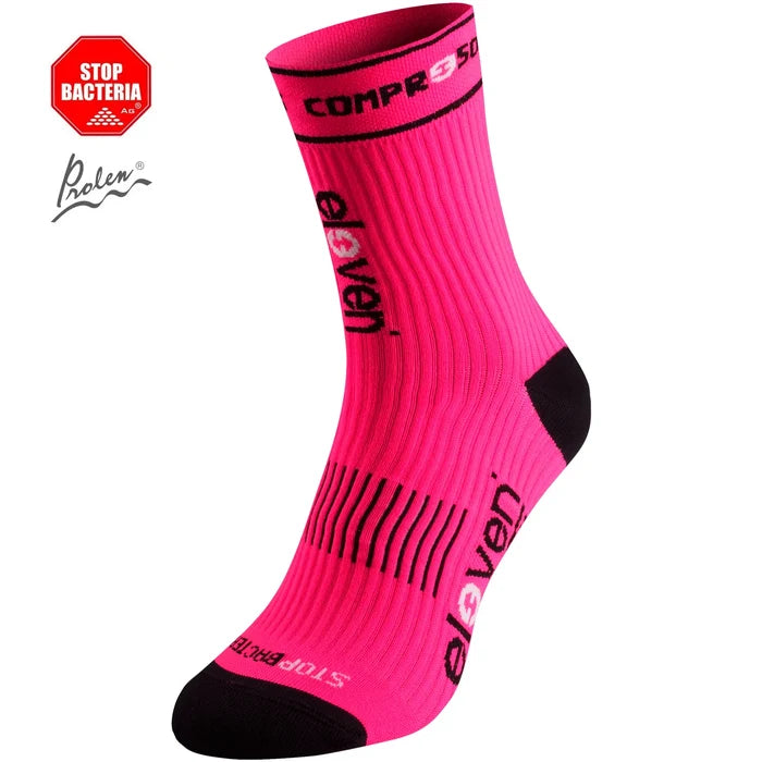 ELEVEN SPORTSWEAR SUURI compression socks - pink
