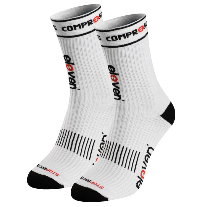 ELEVEN SPORTSWEAR SUURI compression socks - white