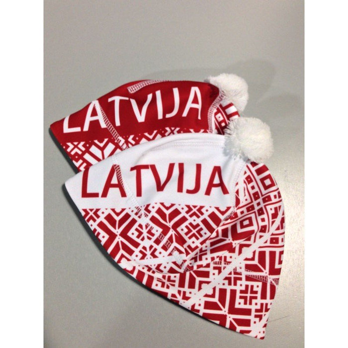 ELEVEN SPORTSWEAR SVEN beanie LATVIA white - ELEVEN SPORTSWEAR - Evelostore