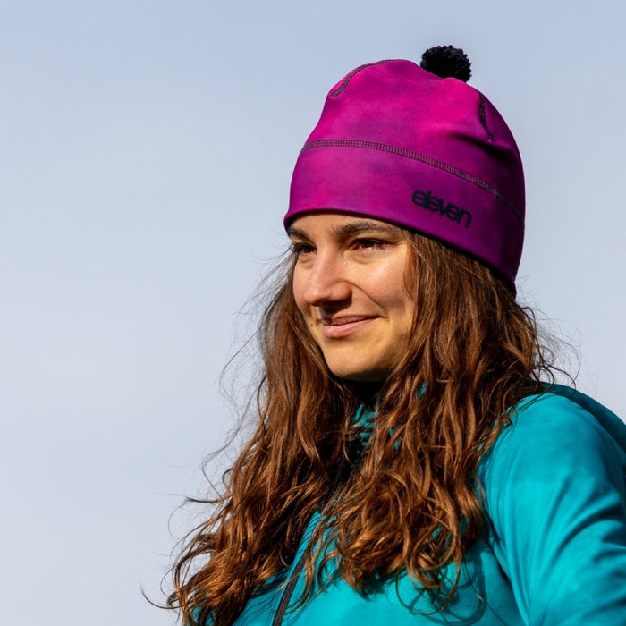 ELEVEN SPORTSWEAR Sven Beanie VORTEX lilla