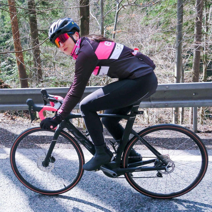 ELEVEN SPORTSWEAR Thermo Women's cycling long pants - black