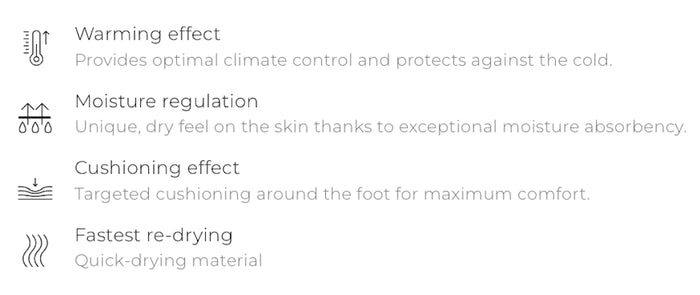 FALKE SK2 WOOL WOMEN socks - black/grey - FALKE - Evelostore