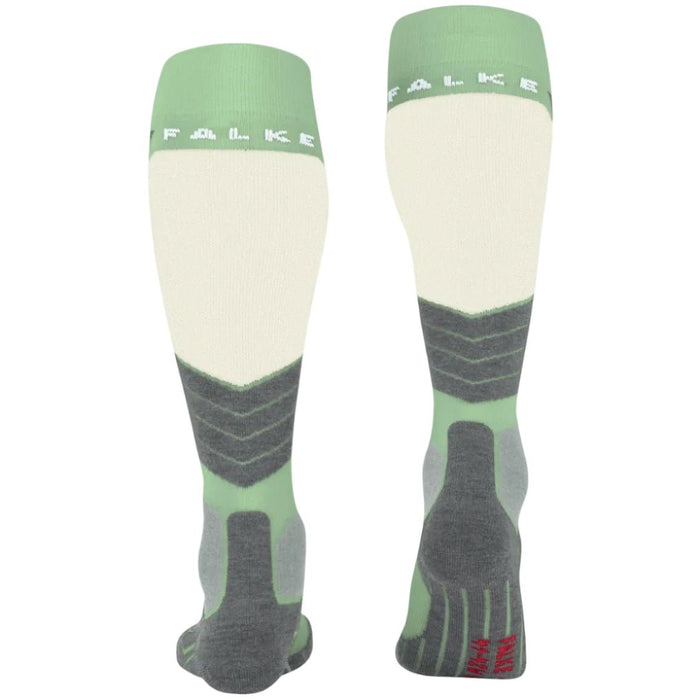 FALKE SK2 WOOL WOMEN socks - quiet green - FALKE - Evelostore