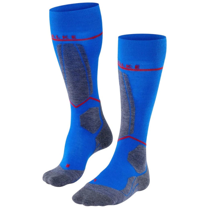 FALKE SK4 socks - blue/red - FALKE - Evelostore