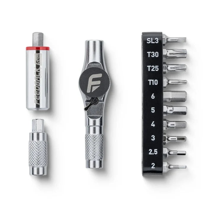 FEEDBACK SPORTS Reflex Fixed Torque Ratchet Kit (Mini Ratchet + 5Nm Torque)