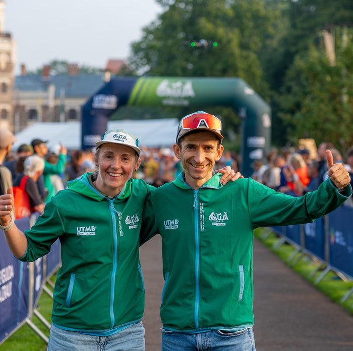 Gauja Trail by UTMB Windbreaker jacket - green