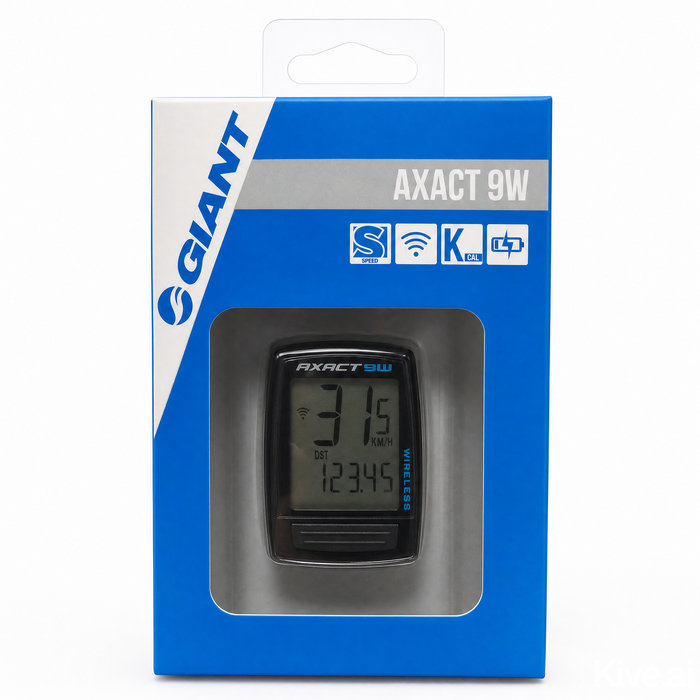 GIANT AXACT 9W wireless cycling computer - 9 function