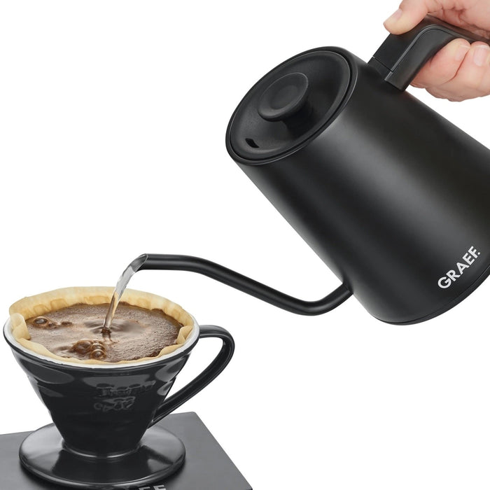 GRAEF GK502EU pour - over kettle - black matt - GRAEF - Evelostore