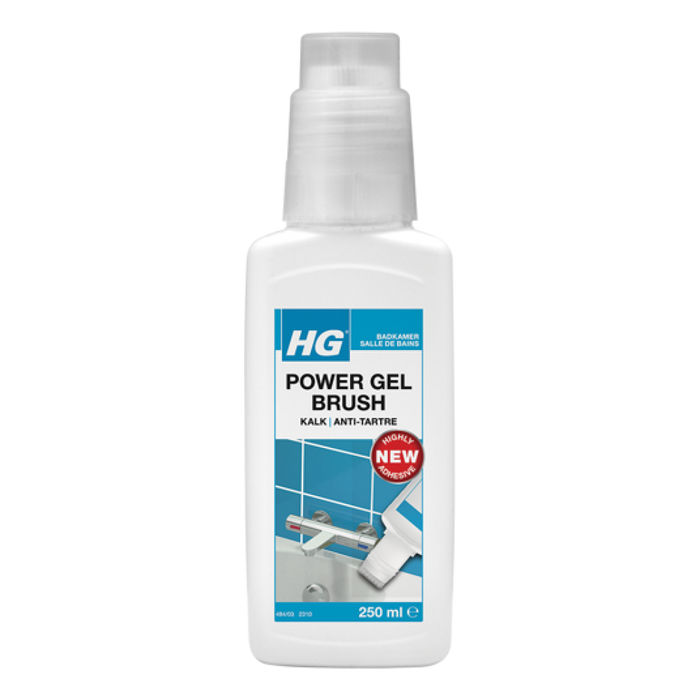 HG extra strength limescale cleaning gel with brush - 250ml