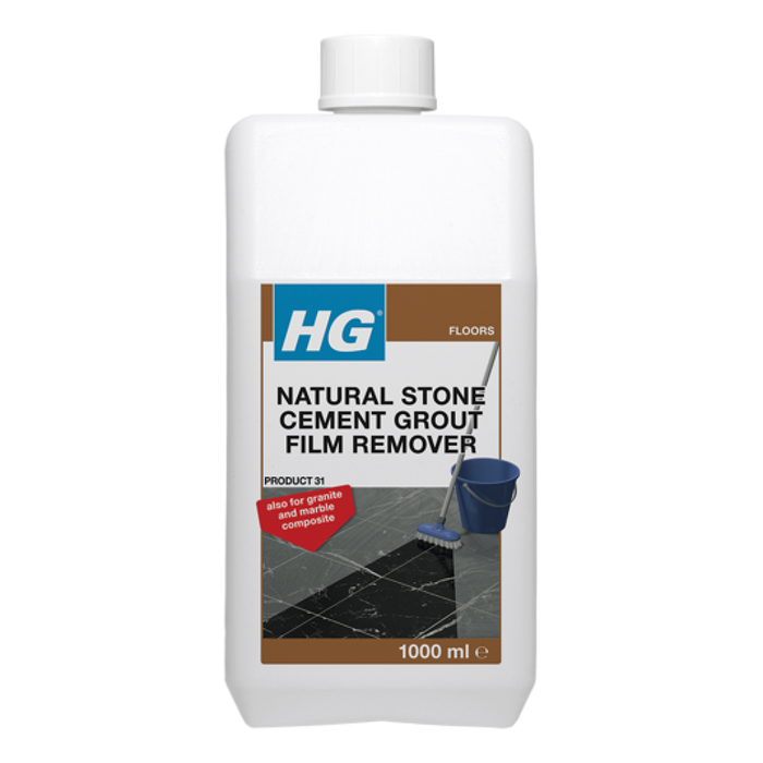 HG natural stone cement grout film remover - 1L