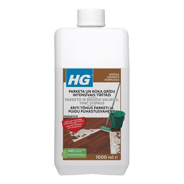 HG parquet and wood cleaner extra strong - 1L