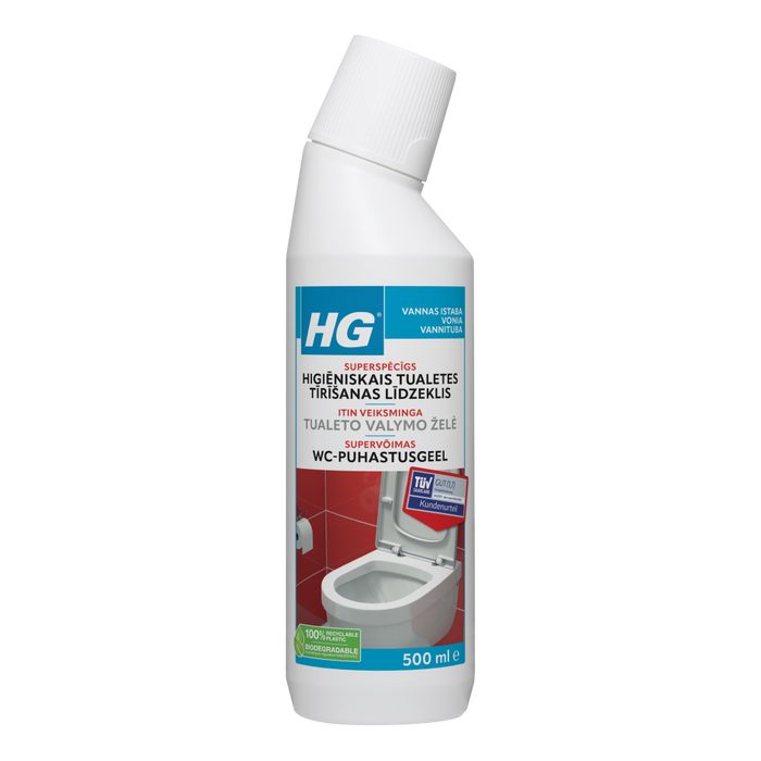 HG toilet cleaner gel super powerful - 500 ml