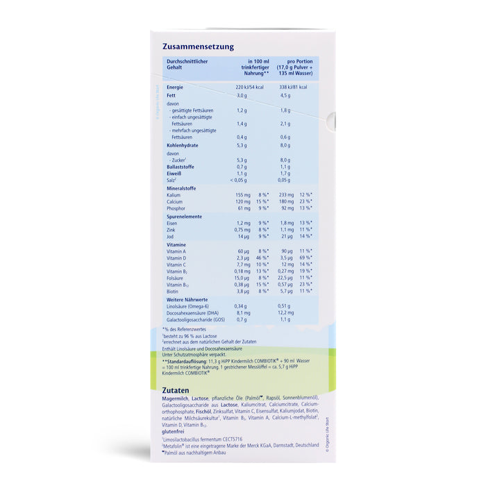 Hipp 1+ Kindermilch Formula