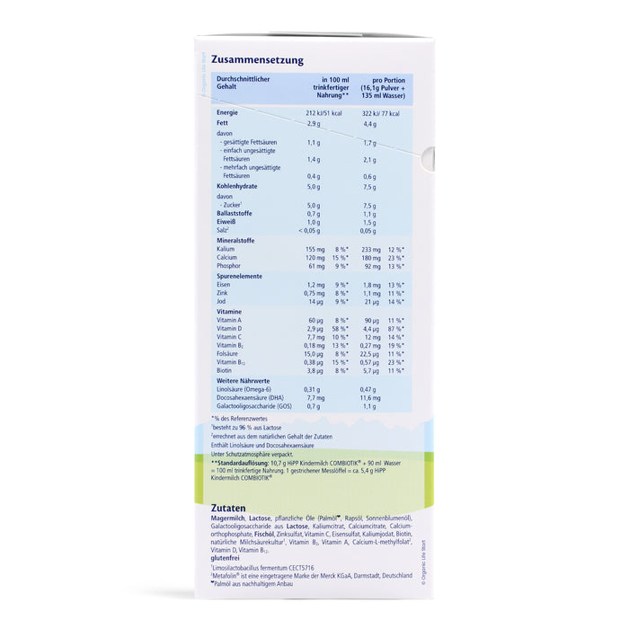 Hipp 2+ Years Combiotic Kindermilch Toddler Formula