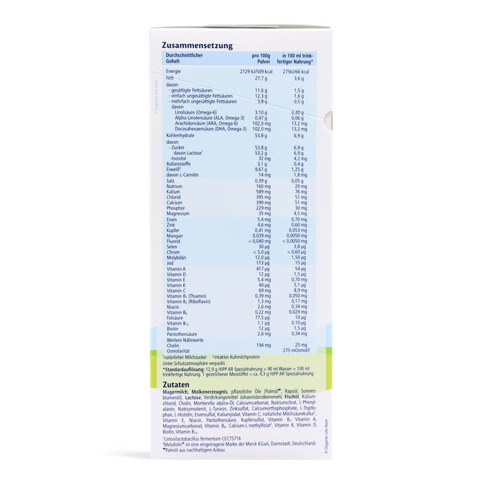 HiPP Anti Reflux AR Formula