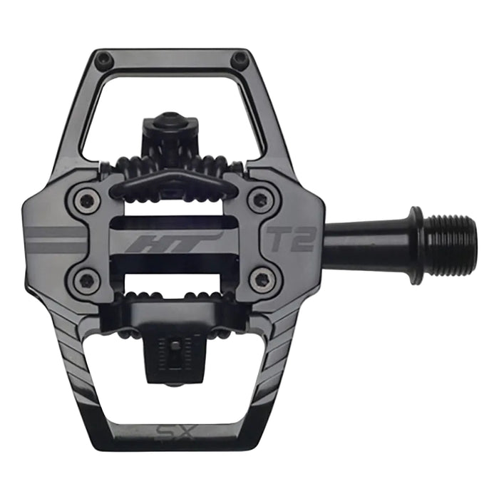 HT COMPONENTS T2 - SX stealth black - pedals - HT COMPONENTS - Evelostore