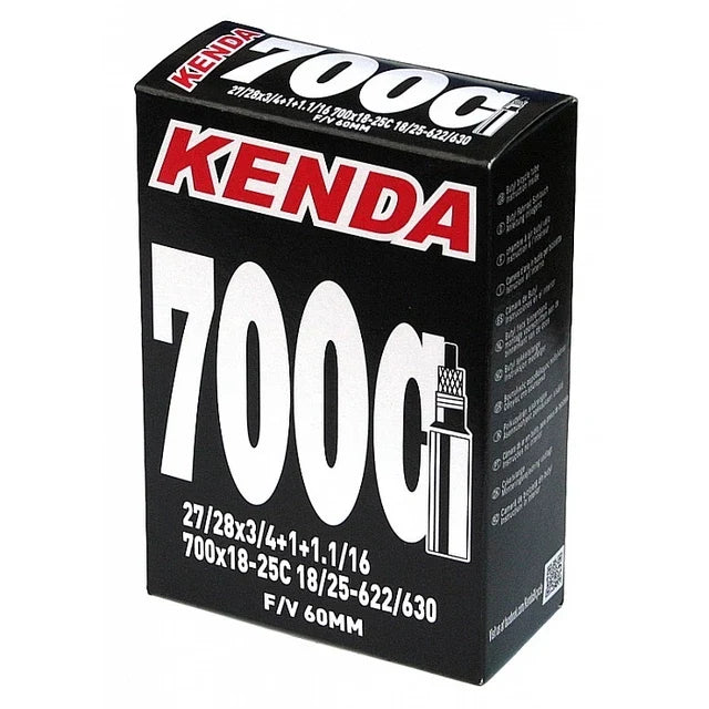 KENDA 700x18/25C (18/25-622/630) Presta tube 60mm