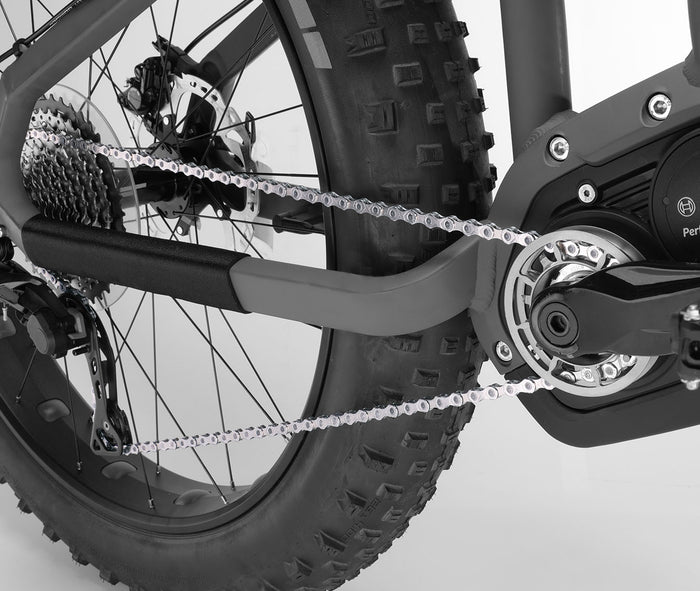 KMC e10 E-Bike 10-speed Chain - Dark silver with QuickLink