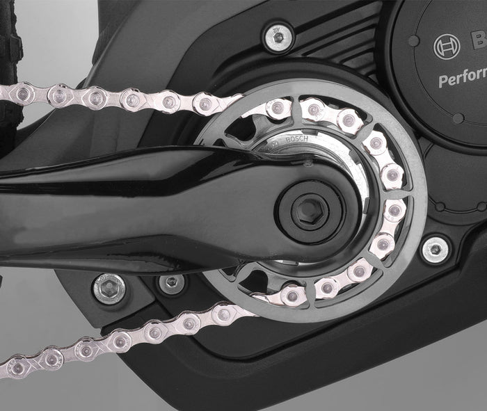 KMC e10 E-Bike 10-speed Chain - Dark silver with QuickLink