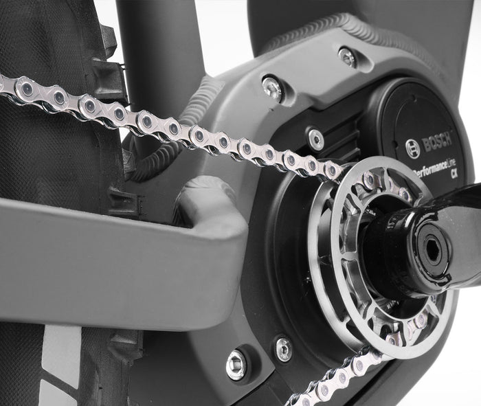KMC e10 E-Bike 10-speed Chain - Silver with QuickLink