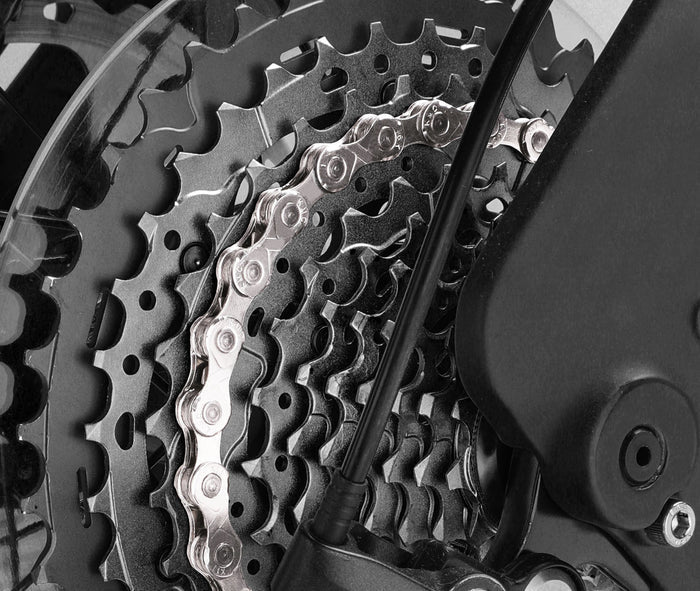 KMC e10 E-Bike 10-speed Chain - Silver with QuickLink