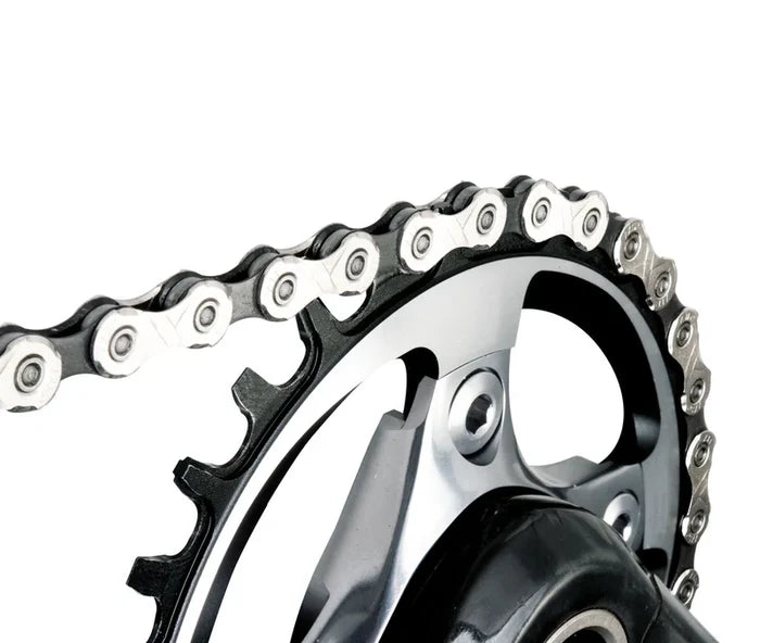 KMC X10 Chain 10-speed - Silver/Black with Quick Link