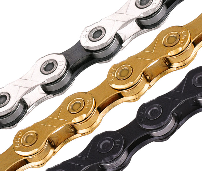 KMC X11 Chain - 11-speed - silver/black with QuickLink