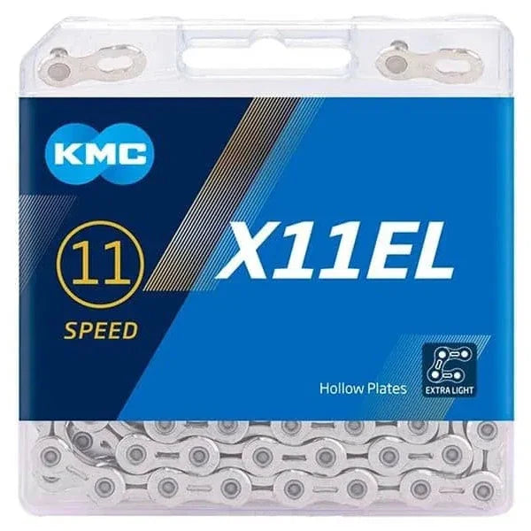 KMC X11EL Chain 11-speed - Silver with QuickLink