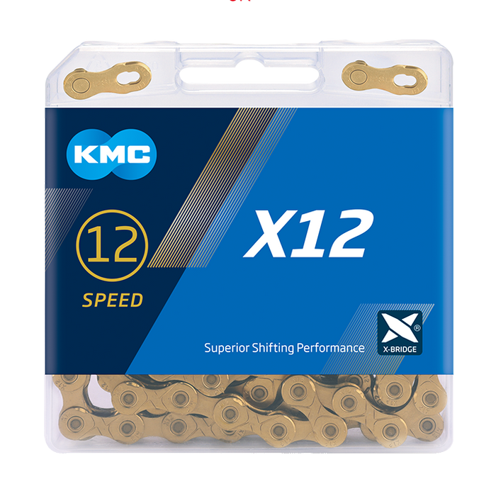 KMC X12 Ti-N Chain - 12-speed - gold