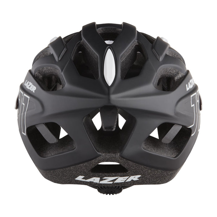 LAZER J1 Bicycle Helmet – Matte Black/White