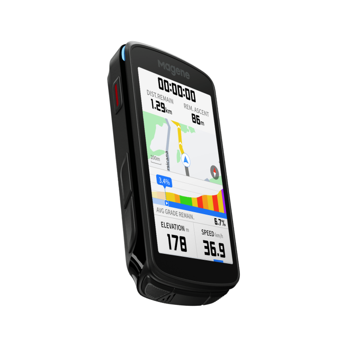 MAGENE C706 Smart GPS Bike Computer - black