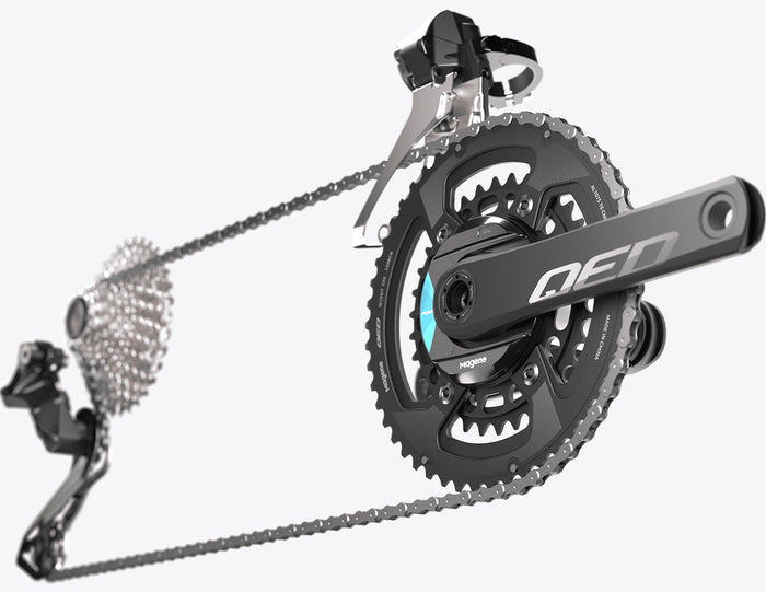 MAGENE QED LIGHTWEIGHT SPLIT chainring - 11 - 12 speed - MAGENE - Evelostore