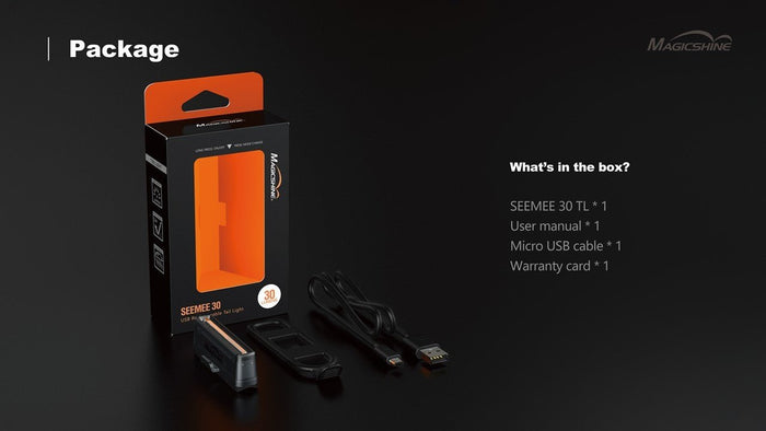 MAGICSHINE SEEMEE 30 LUM twinpack - light set - MAGICSHINE - Evelostore