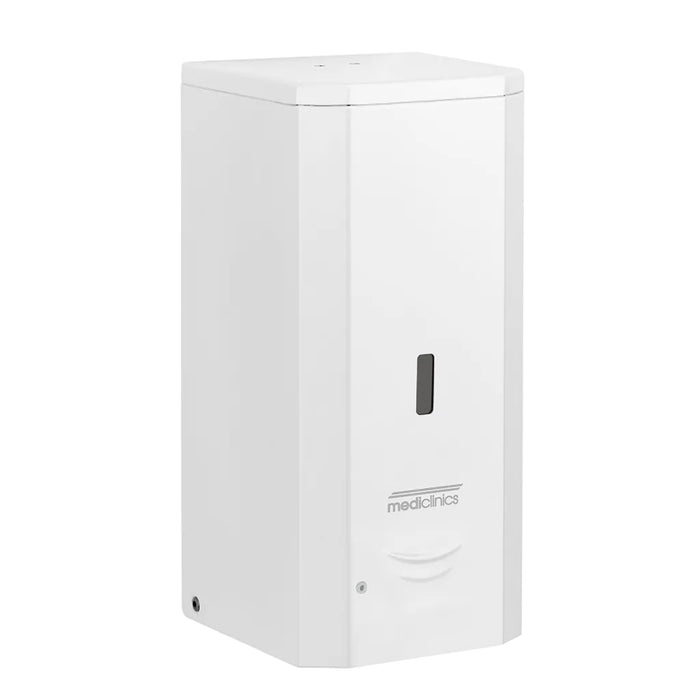 MEDICLINICS DJ0037A surface automatic liquid soap dispenser - white, 1L - MEDICLINICS - Evelostore