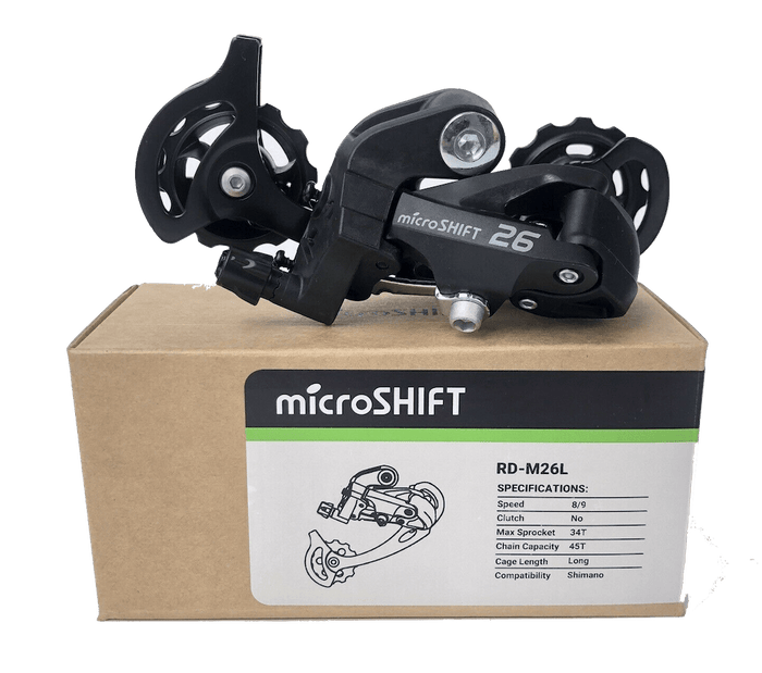 MICROSHIFT RD - M26L SGS 8 speed - rear derailleur - MICROSHIFT - Evelostore