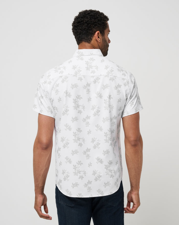 Mist On The Lake Button-Up