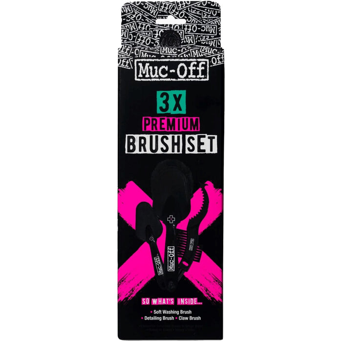 Muc - Off 3x Premium Brush Kit - MUC OFF - Evelostore