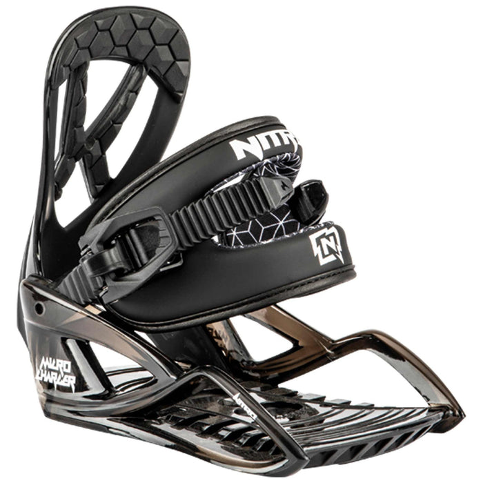 NITRO CHARGER MICRO snowboard bindings - black - NITRO - Evelostore
