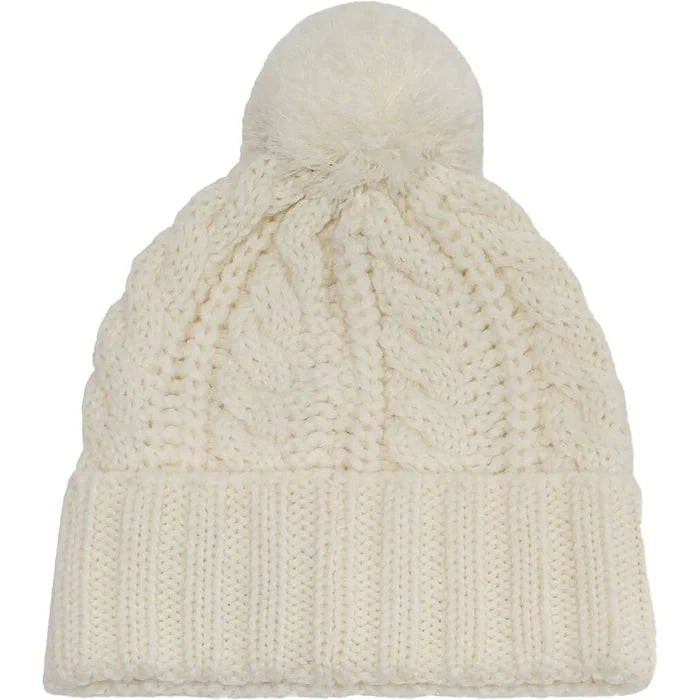 OAKLEY HARPER POM knitted beanie - white - OAKLEY - Evelostore