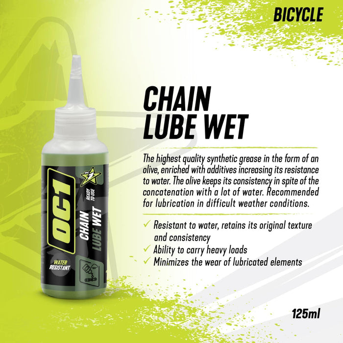 OC1 chain lube wet 125ml - OC1 - Evelostore