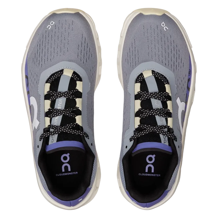 ON CLOUDMONSTER W Road running shoes - light blue/violet/white