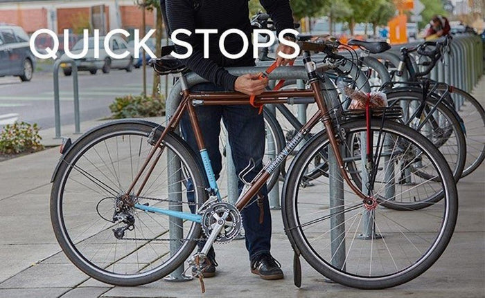 OTTOLOCK CINCH LOCK 152CM bike lock - orange - OTTOLOCK - Evelostore