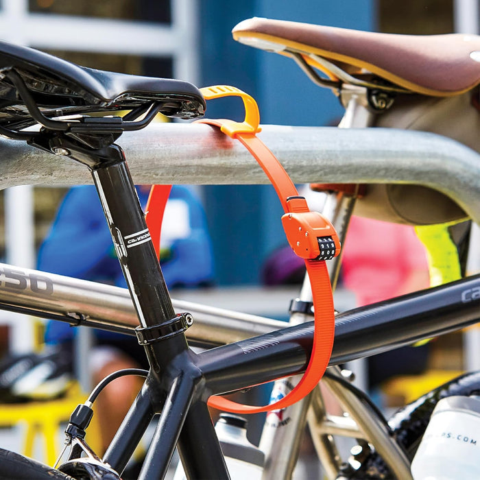 OTTOLOCK CINCH LOCK 46CM bike lock - orange - OTTOLOCK - Evelostore
