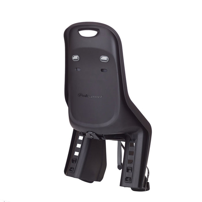 POLISPORT BUBBLY MAXI PLUS FF 26 - 28" Child bike seat - dark grey - POLISPORT - Evelostore