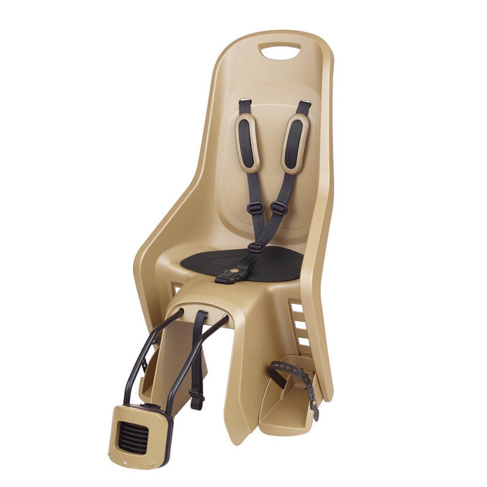 POLISPORT BUBBLY MAXI PLUS FF 26 - 28" Child bike seat - gold - POLISPORT - Evelostore