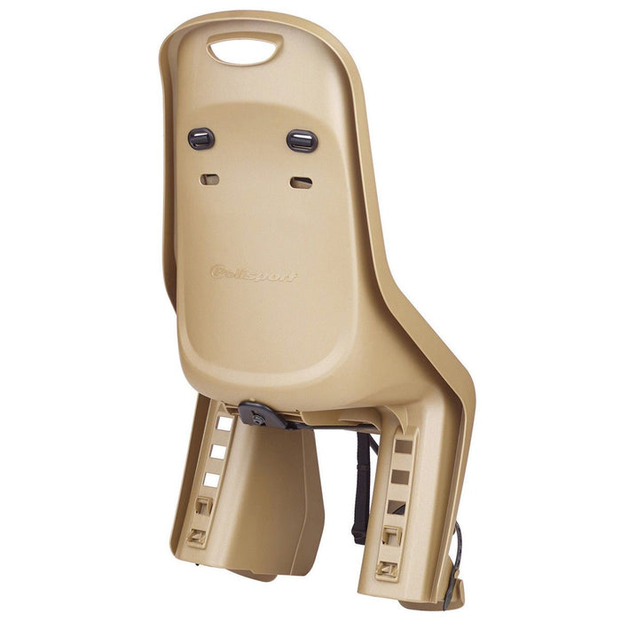 POLISPORT BUBBLY MAXI PLUS FF 26 - 28" Child bike seat - gold - POLISPORT - Evelostore