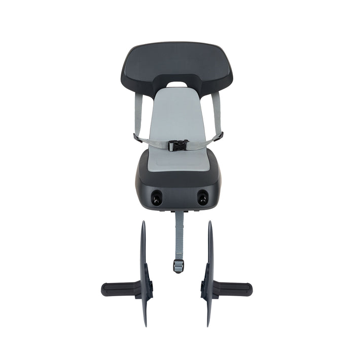 POLISPORT GUPPY Junior MIK - HD Child bike seat - grey - POLISPORT - Evelostore