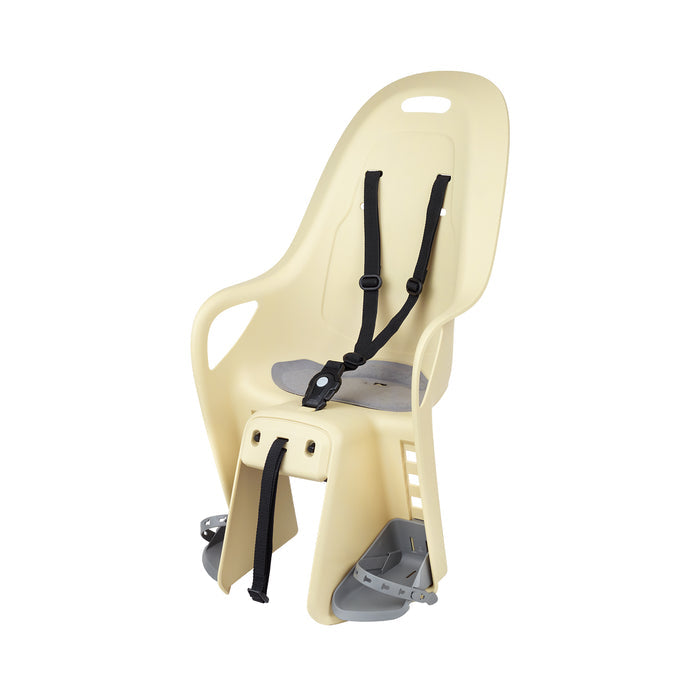 POLISPORT KOARI MIK - HD Child bike seat for MIK - HD Rack - yellow/grey - POLISPORT - Evelostore